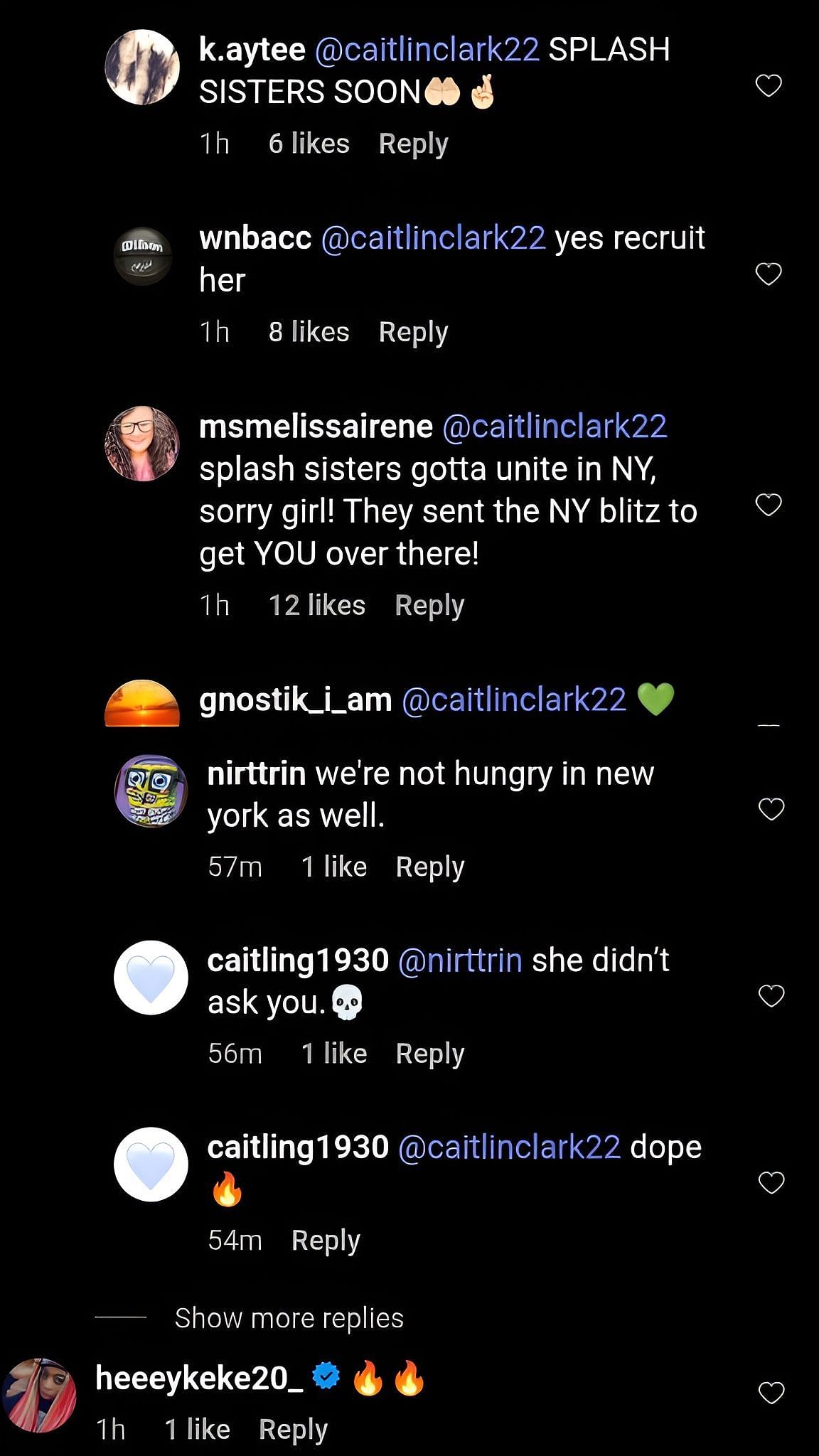 Comments on Clark's reply